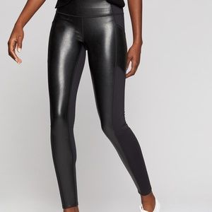 NWOT Athleta Faux Leather Leggings